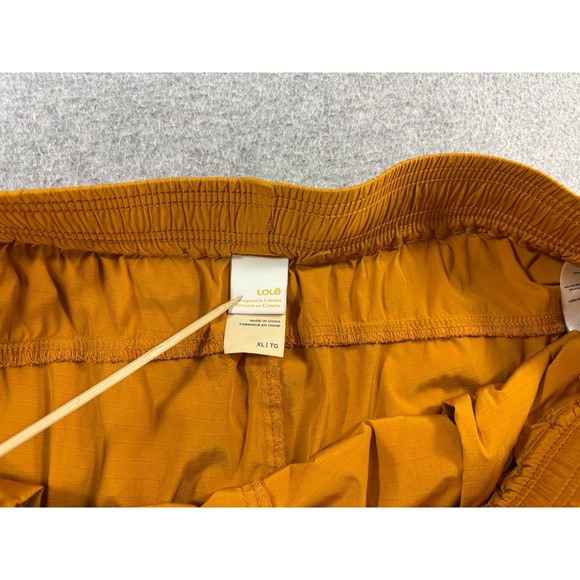 Lole Unlined Flyweight Athletic Shorts (Men's XL) Yellow - 5" - Picture 3 of 10